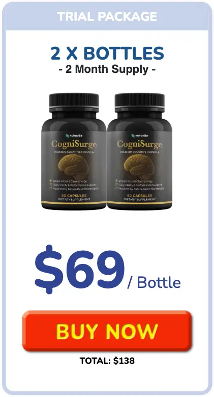 CogniSurge Buy 1 Bottle